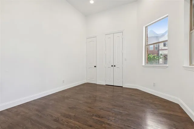 wooden floor in an empty room
