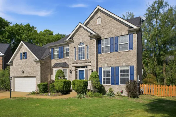 front view of house with a yard