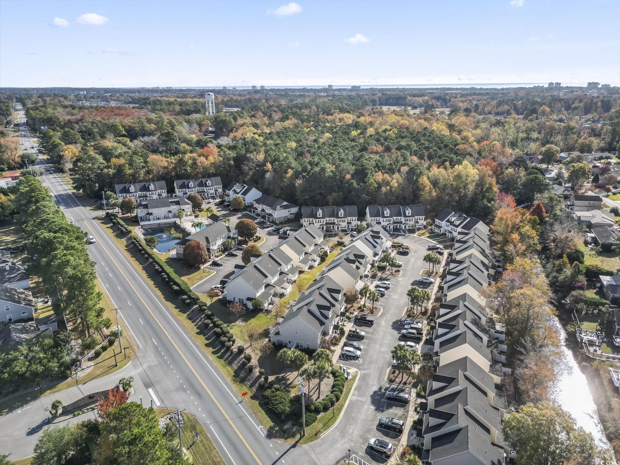 103 Barnacle Lane, Unit R5 Little River, SC 29566 - Photo 31 of 33 Aerial view of property's location featuring nearby suburban area