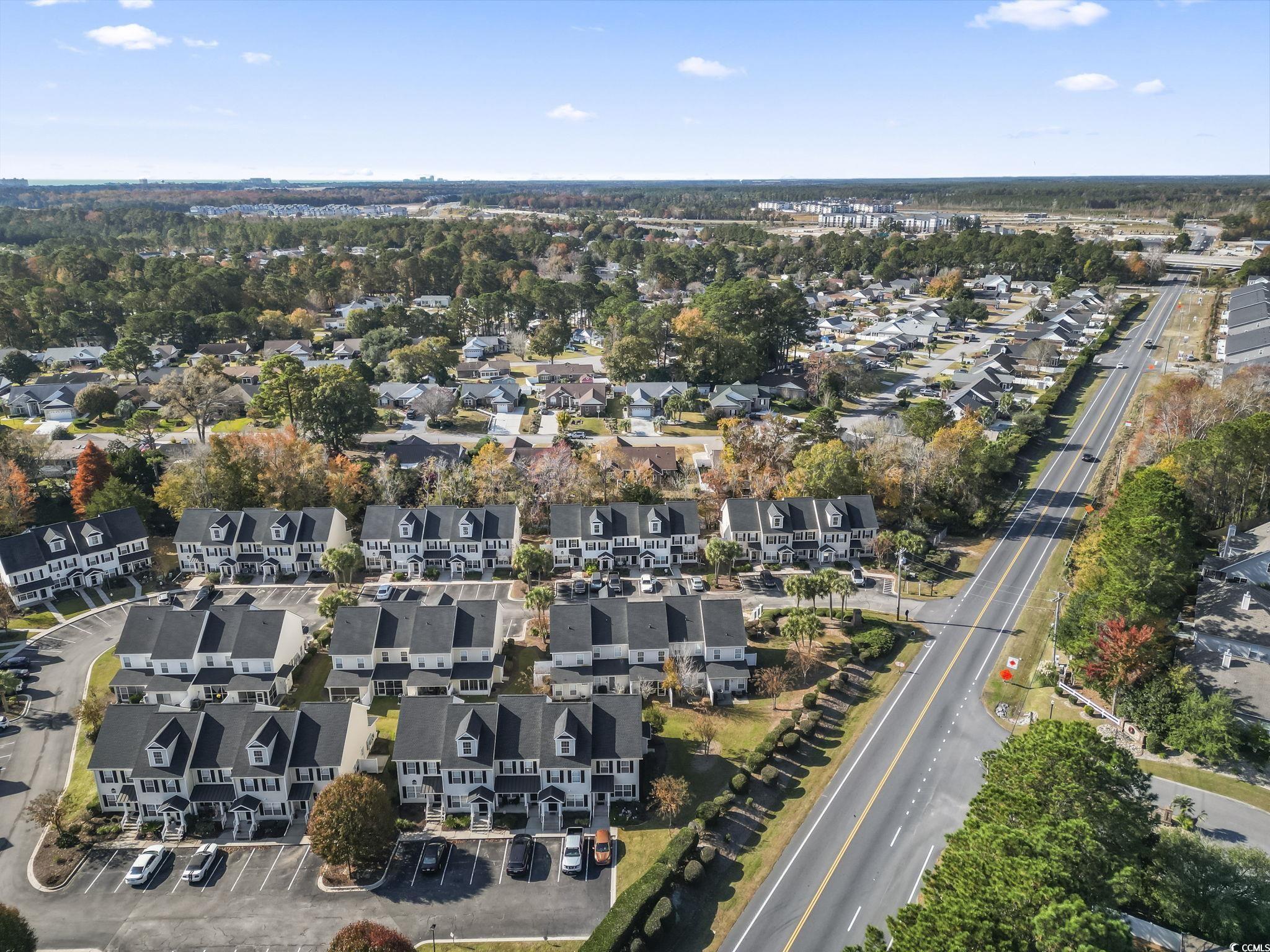 103 Barnacle Lane, Unit R5 Little River, SC 29566 - Photo 32 of 33 Aerial view of property's location featuring nearby suburban area