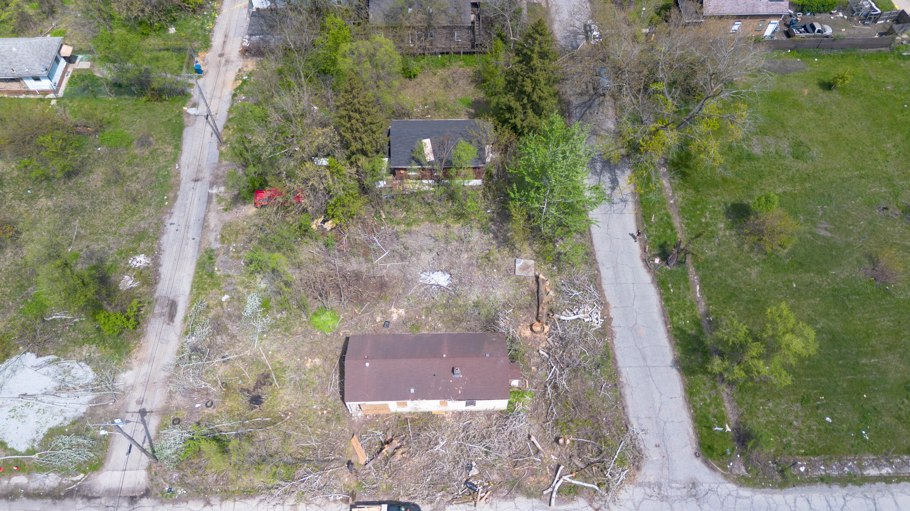 2668 Madison Street Gary, IN 46407 - Photo 6 of 13 an aerial view of a house