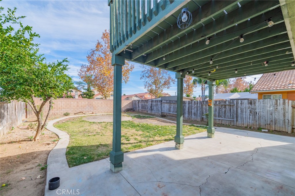 1955 Sierra Espadan Road Perris, CA 92571 - Photo 25 of 29 a view of back yard