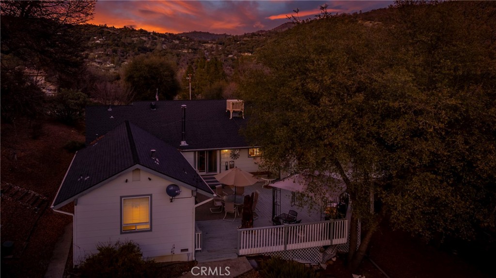 41715 River Falls Road Oakhurst, CA 93644 - Photo 64 of 65 an aerial view of house with yard