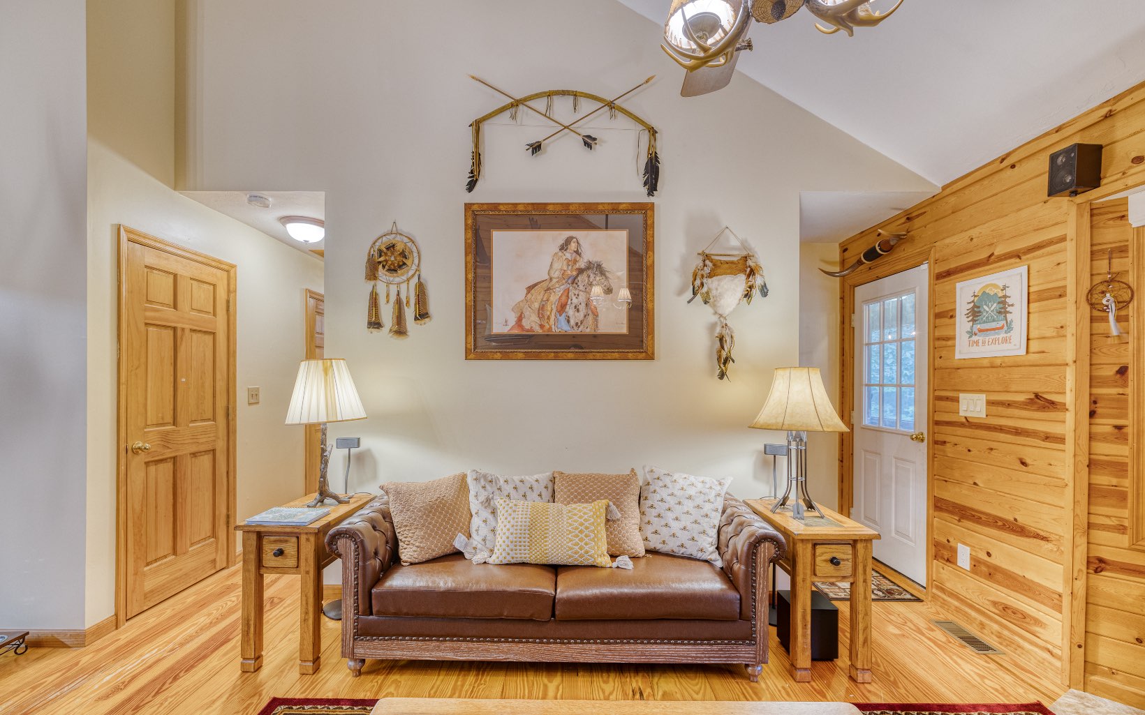 271 Rolling Hill Morganton, GA 30560 - Photo 14 of 69 a living room with furniture and wooden floor