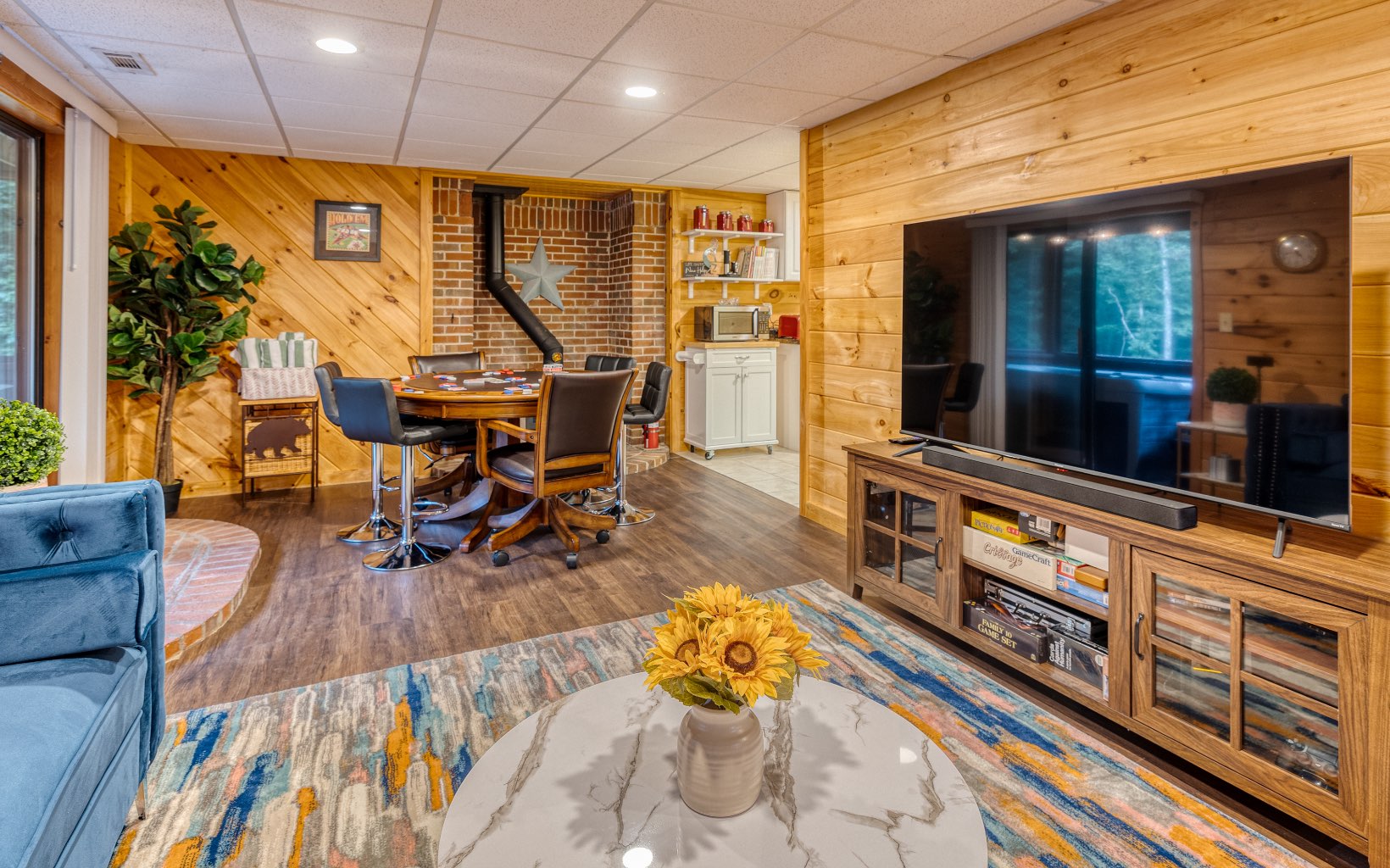 271 Rolling Hill Morganton, GA 30560 - Photo 38 of 69 a very nice looking room with wooden floor and furniture