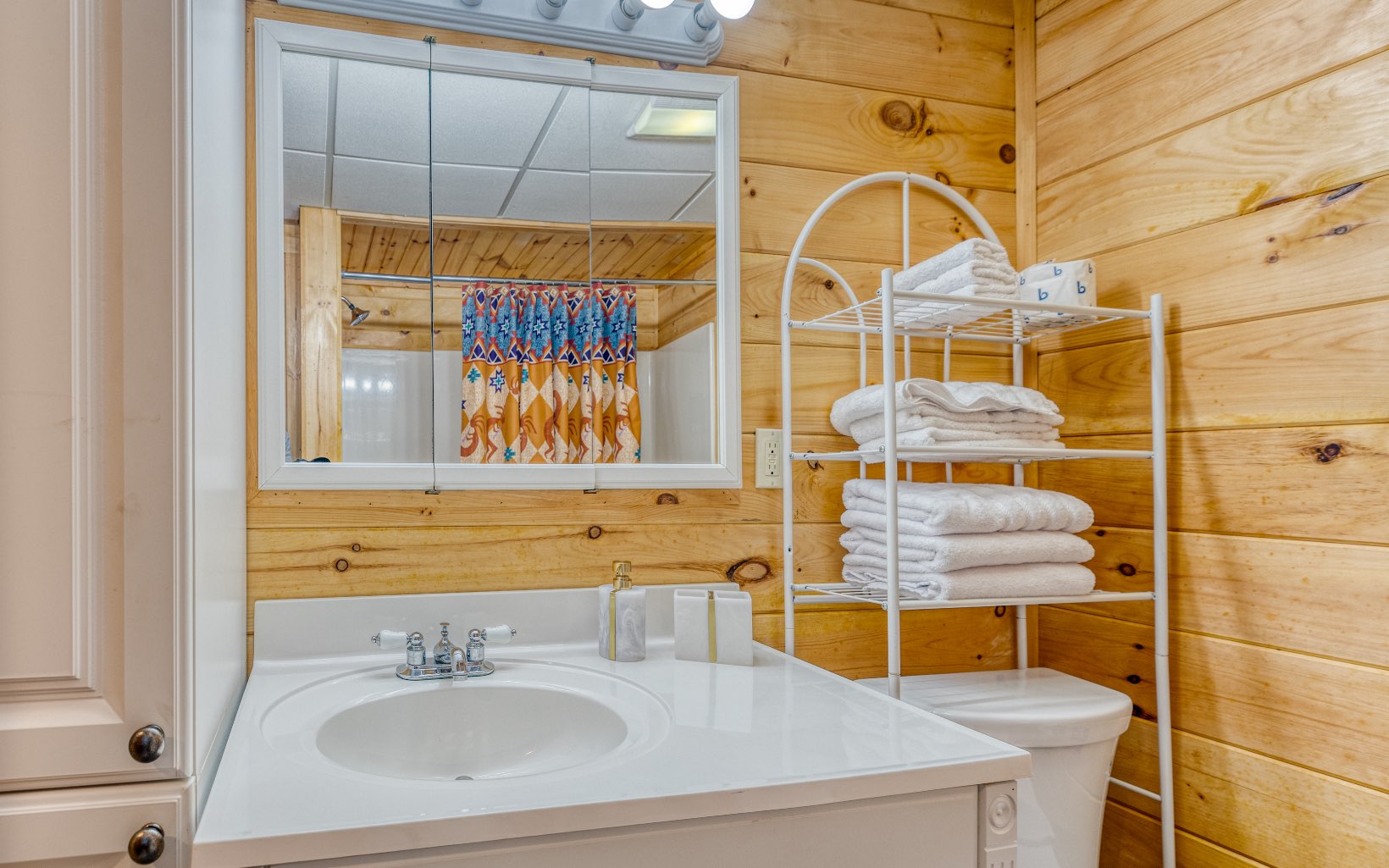 271 Rolling Hill Morganton, GA 30560 - Photo 54 of 69 a bathroom with a sink and a mirror
