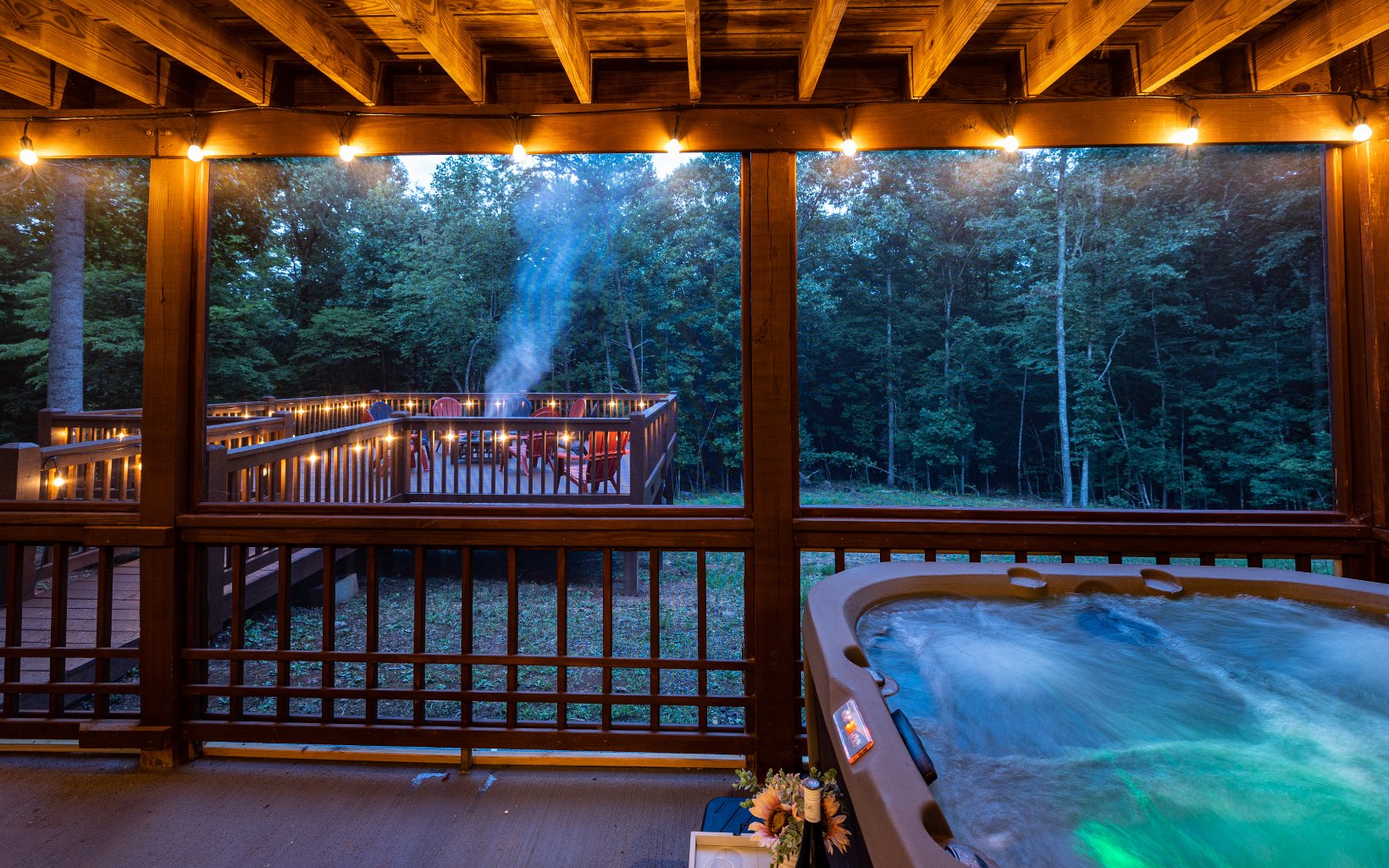 271 Rolling Hill Morganton, GA 30560 - Photo 62 of 69 a view of a balcony with an outdoor space