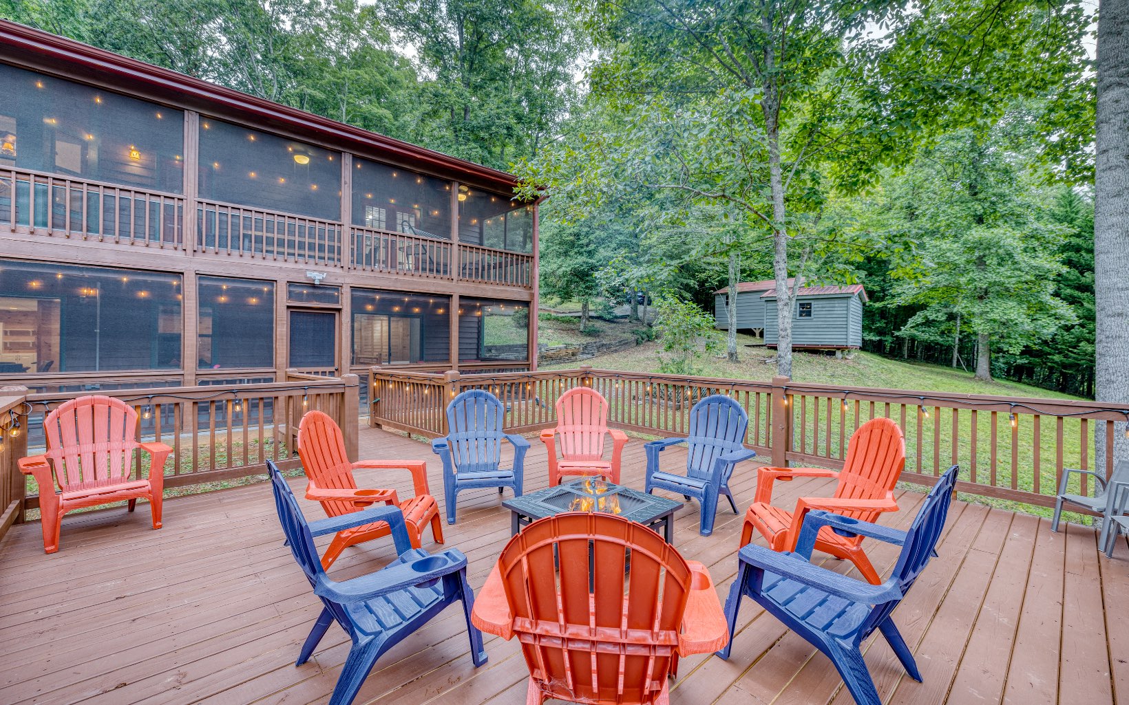 271 Rolling Hill Morganton, GA 30560 - Photo 66 of 69 a view of a chairs on the roof deck