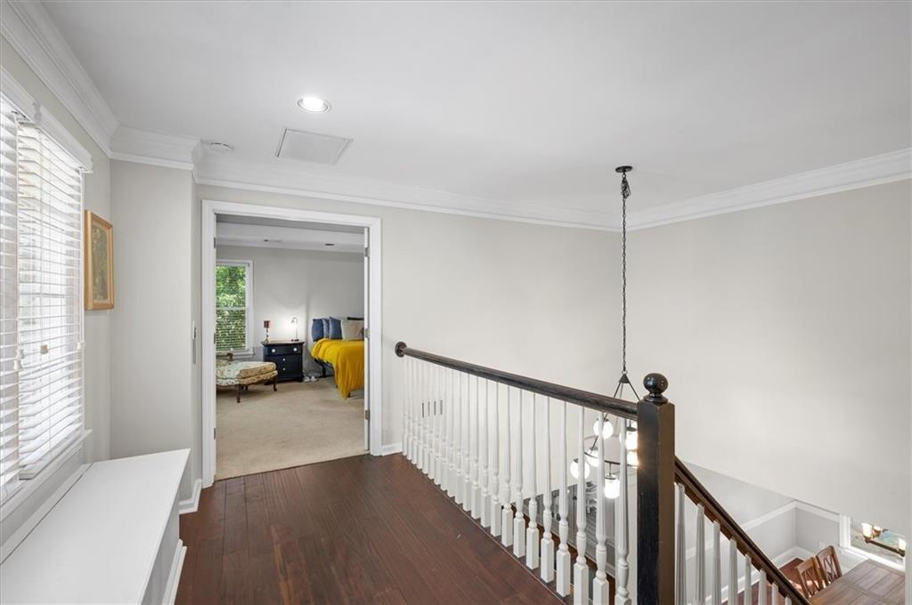 130 Belvedere Court Atlanta, GA 30350 - Photo 33 of 59 a view of a living room and a balcony