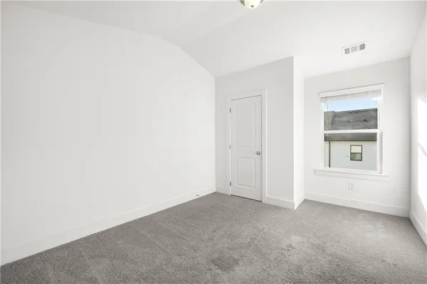 a view of empty room