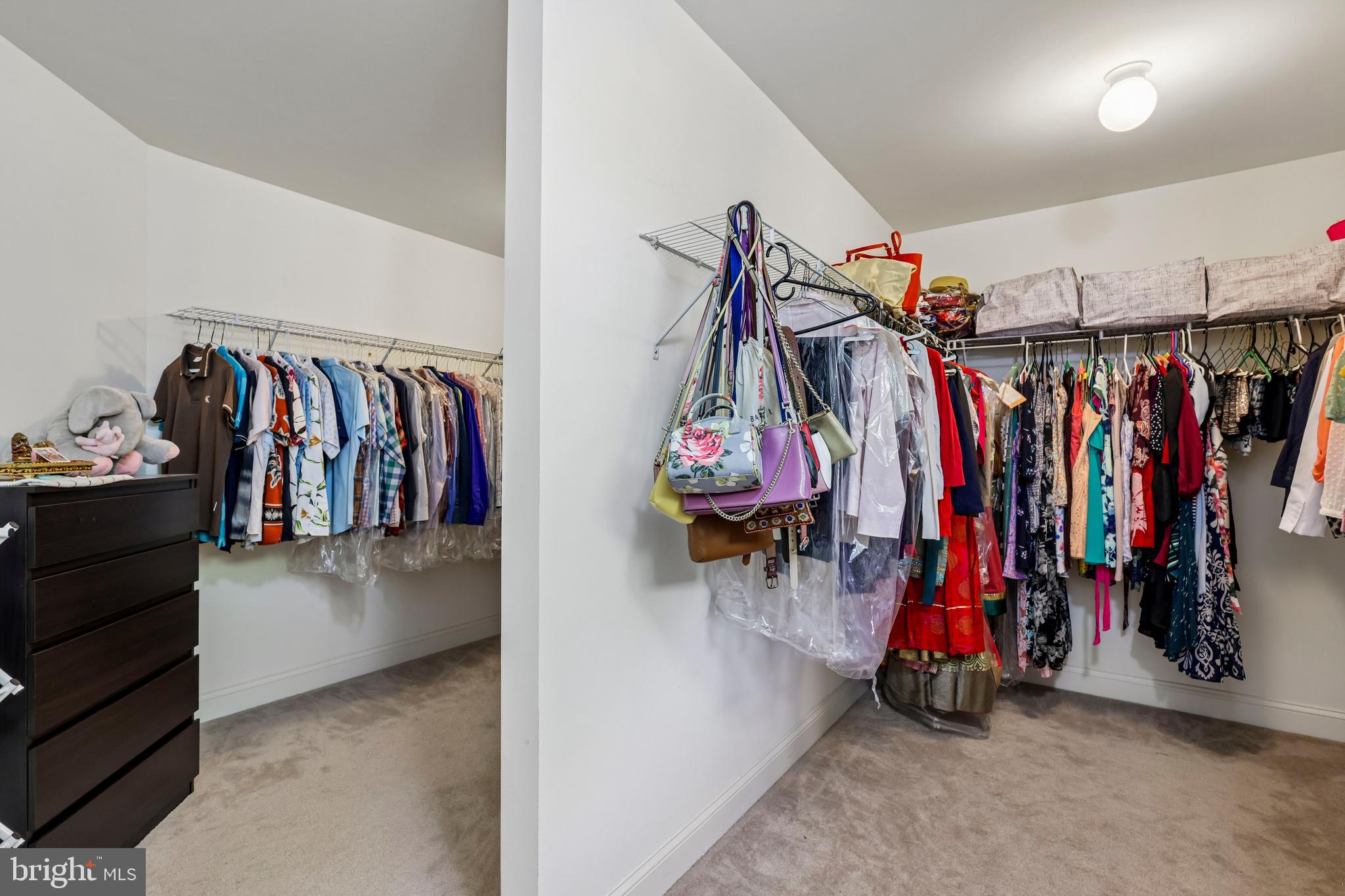41 Emerald Road Robbinsville, NJ 08691 - Photo 38 of 69 Primary two-sided walk-in closet