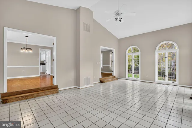 a black and white checkered floor