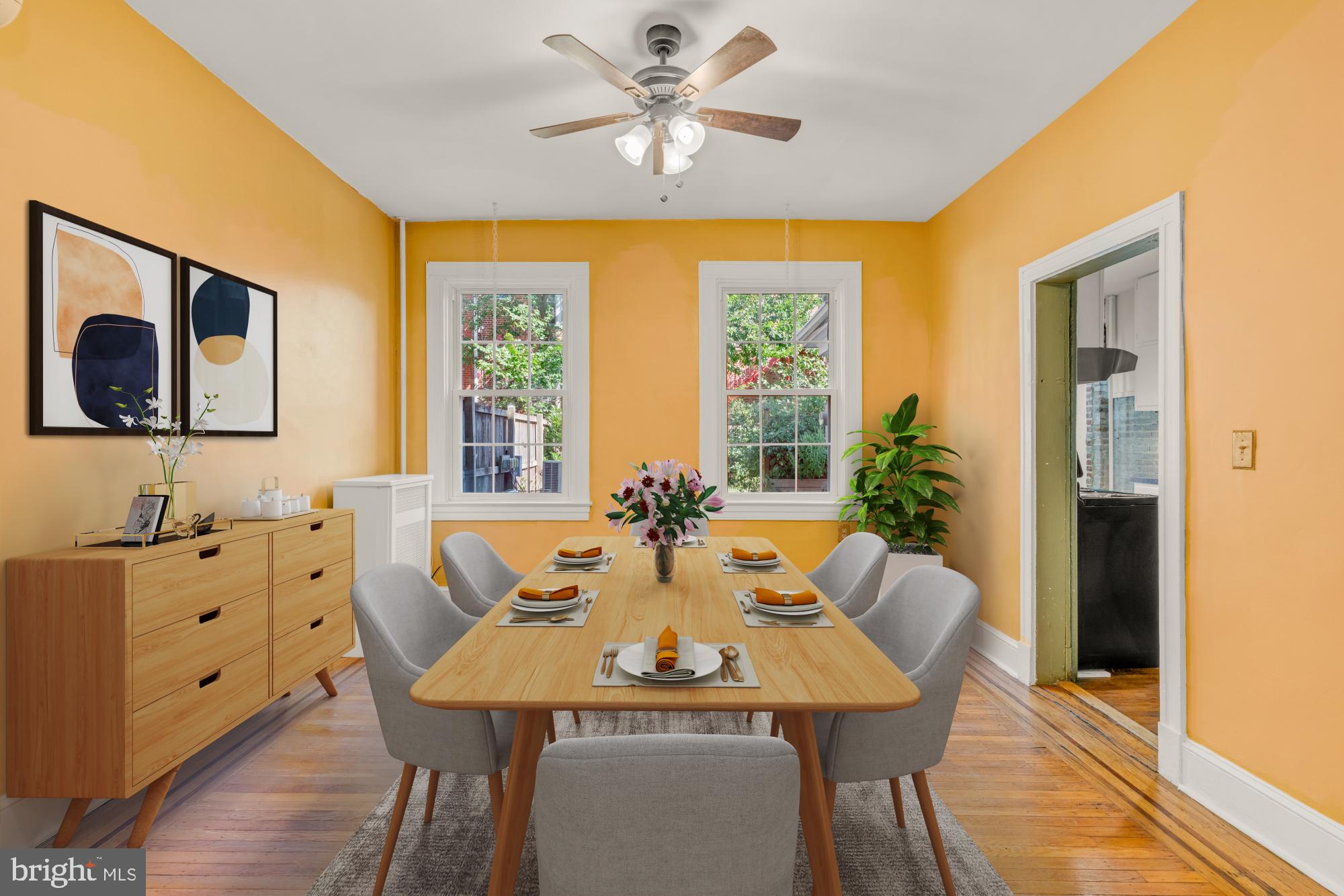 416 Southway Baltimore, MD 21218 - Photo 11 of 40 Dining Room Staged