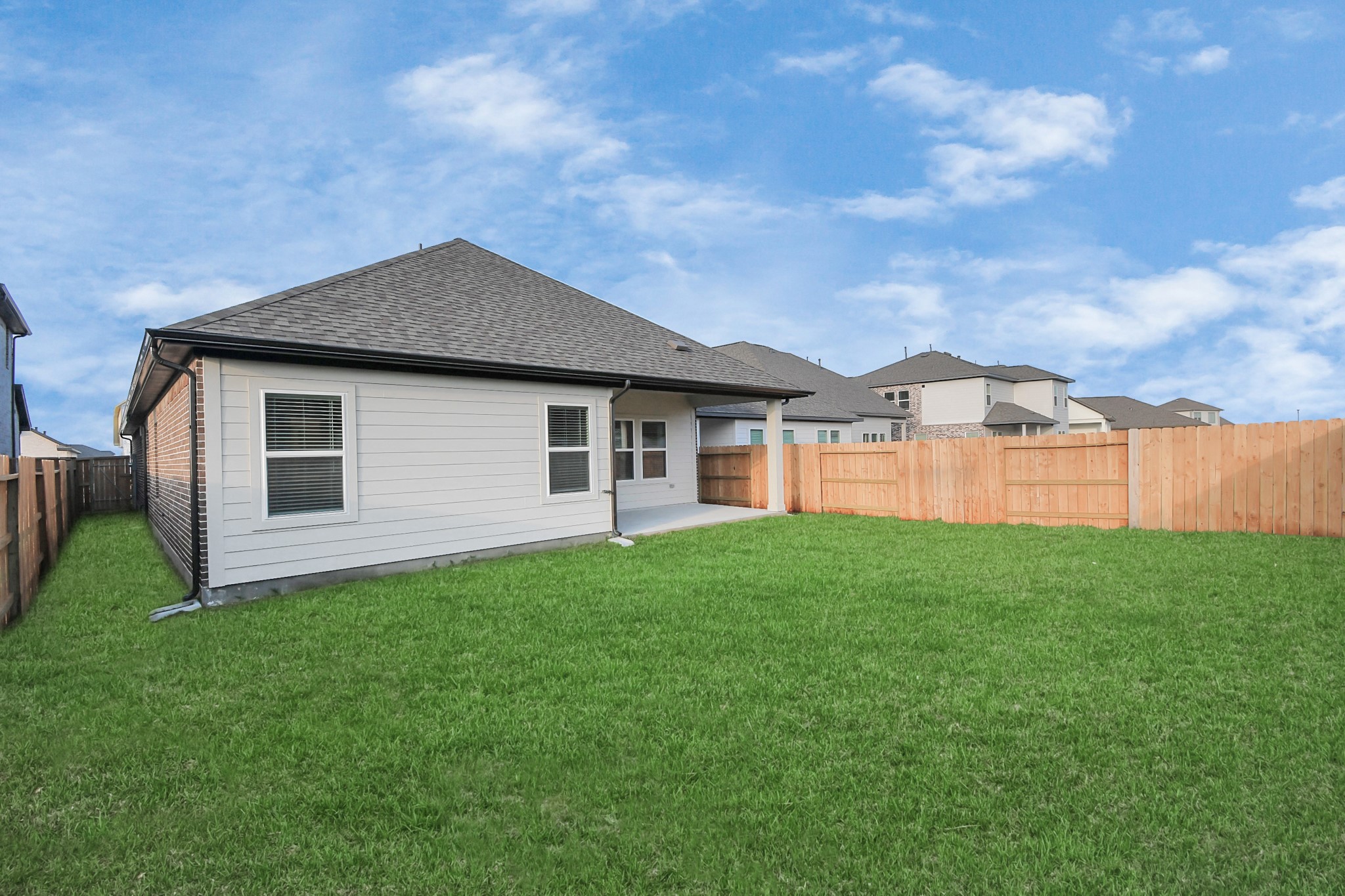 7510 Terramar Bay Lane Cypress, TX 77433 - Photo 2 of 20 a view of a house with a backyard