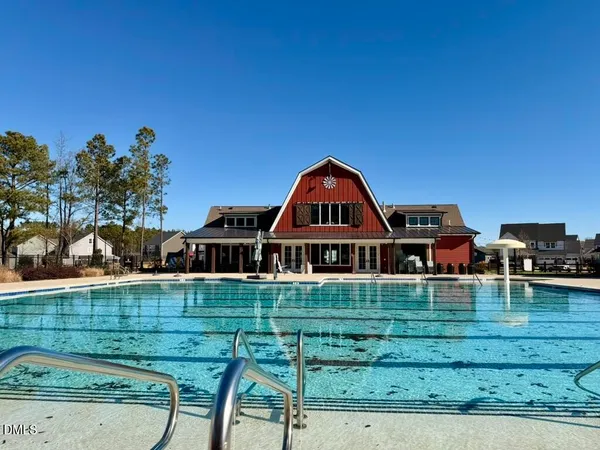 a view of a swimming pool