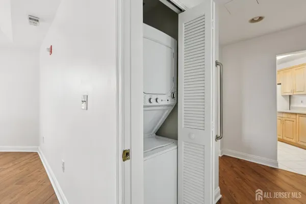 a view of walk in closet