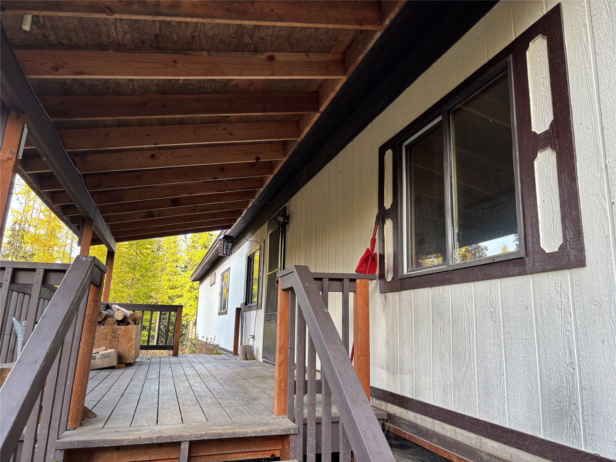 1089 Cedar Hills Road Trego, MT 59934 - Photo 12 of 23 View of wooden terrace
