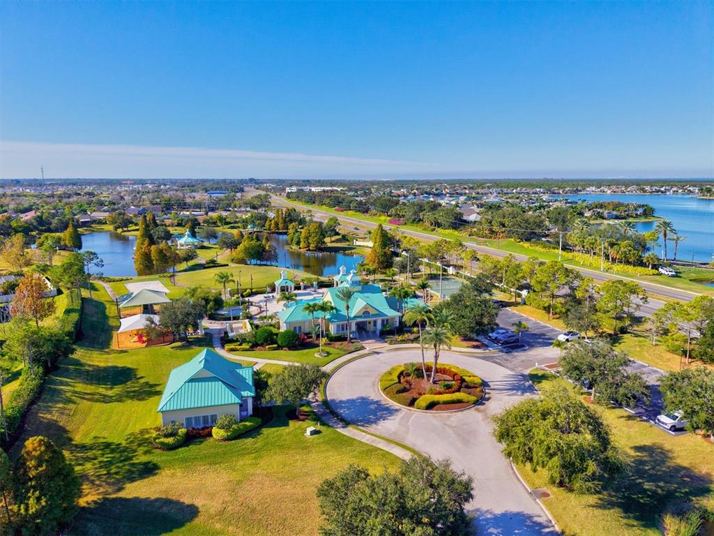 5213 Moon Shell Drive Apollo Beach, FL 33572 - Photo 44 of 69 an aerial view of residential houses with outdoor space