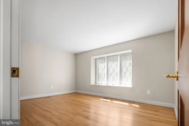 a view of empty room