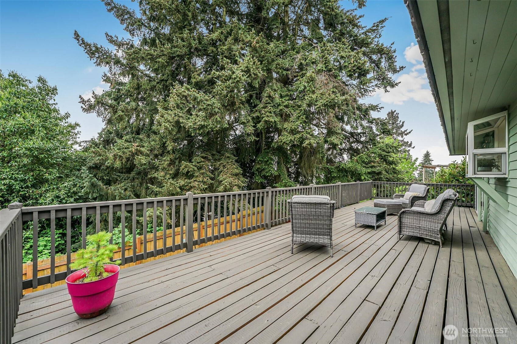 11404 Karshner Road East Edgewood, WA 98372 - Photo 34 of 40 a view of roof deck with seating area