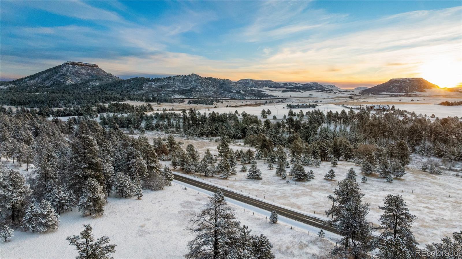 436 West Fox Farm Road Larkspur, CO 80118 - Photo 11 of 50 a view of city and mountain
