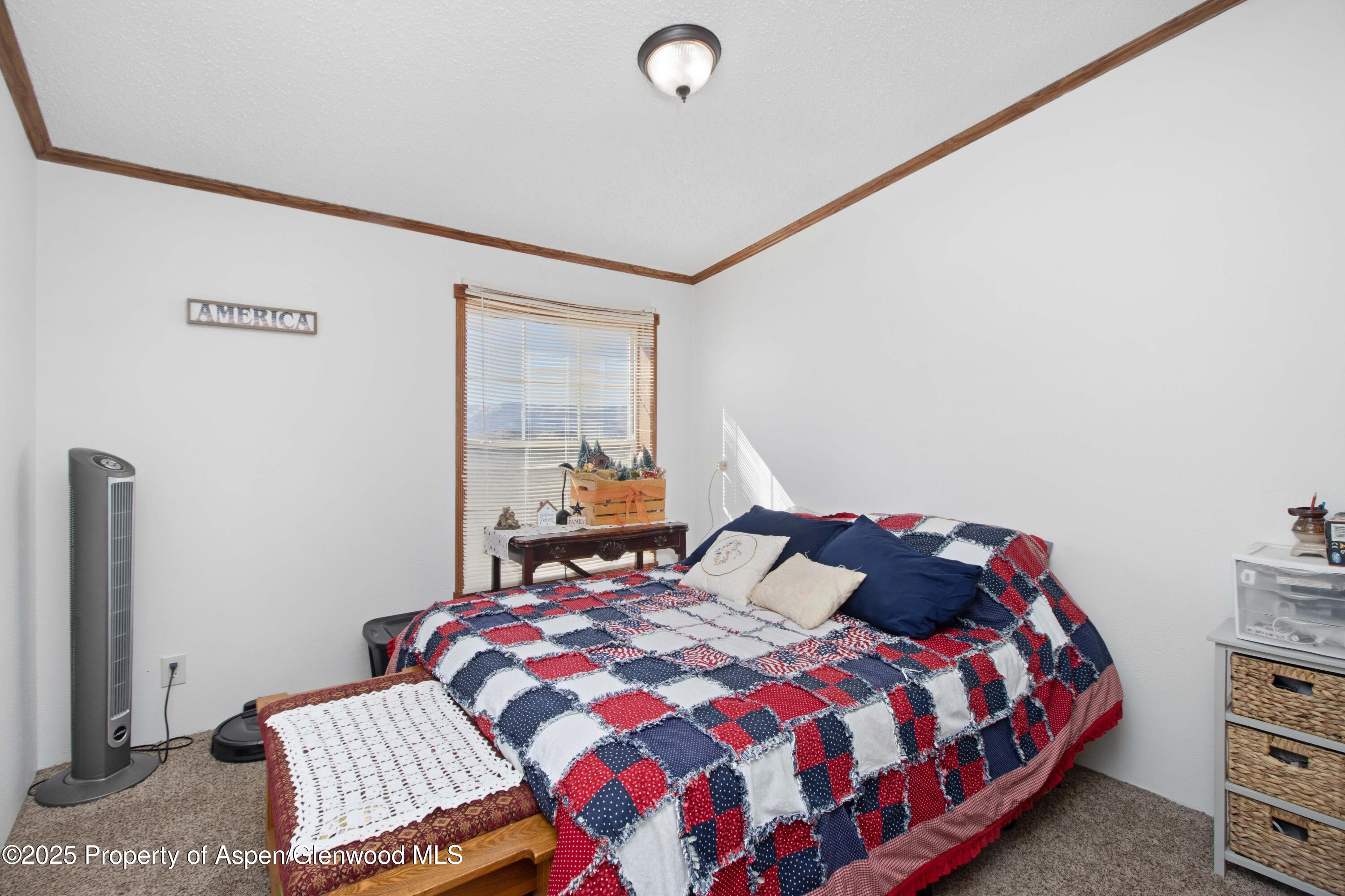 260 Lazy S Reverse Drive Silt, CO 81652 - Photo 11 of 30 a bedroom with a bed and window