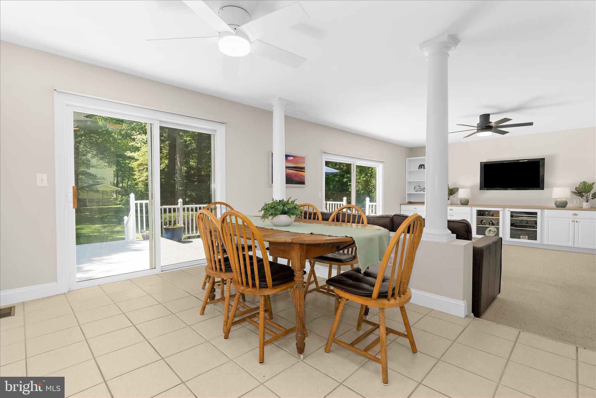 1848 Cherry Road Annapolis, MD 21409 - Photo 11 of 57 a dining room with furniture and wooden floor
