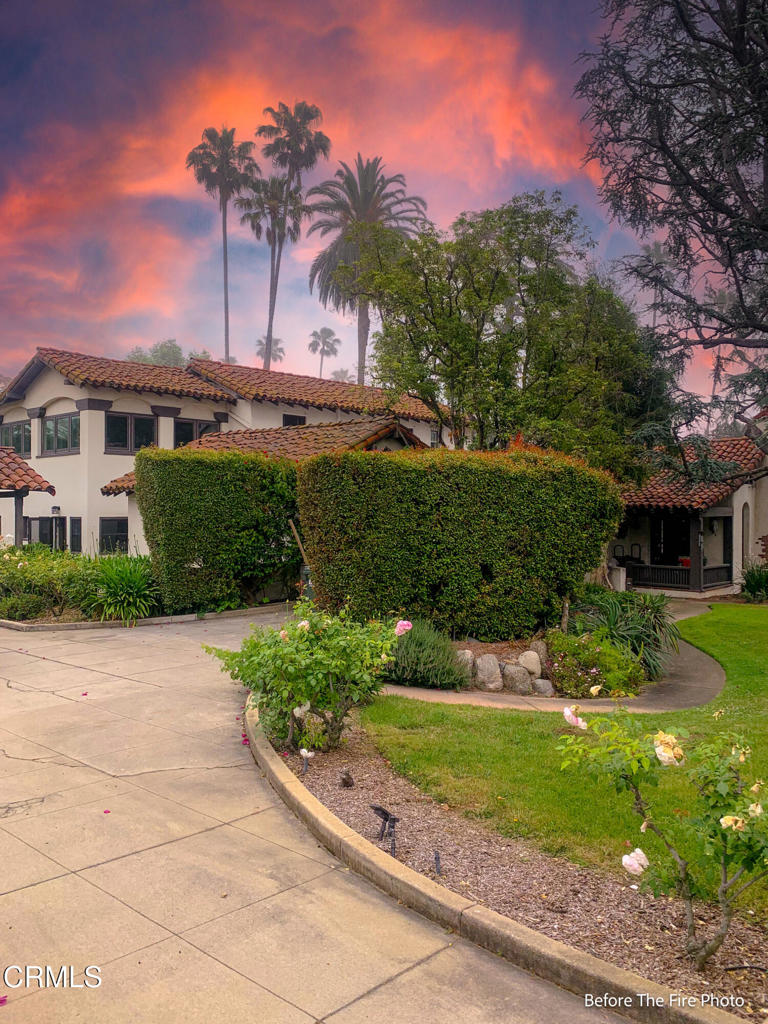 1625 Braeburn Road Altadena, CA 91001 - Photo 5 of 30 a front view of a house with a yard