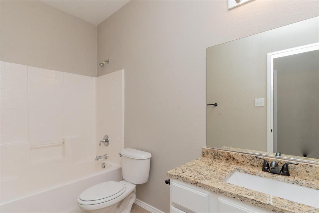 4313 Summer Star Lane Fort Worth, TX 76244 - Photo 19 of 26 Full bathroom with vanity and shower / tub combination