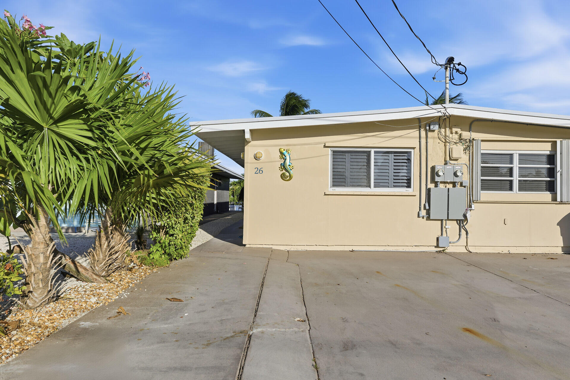 26 7th Street Key Colony Beach, FL 33051 - Photo 30 of 37 a view of a house with a patio
