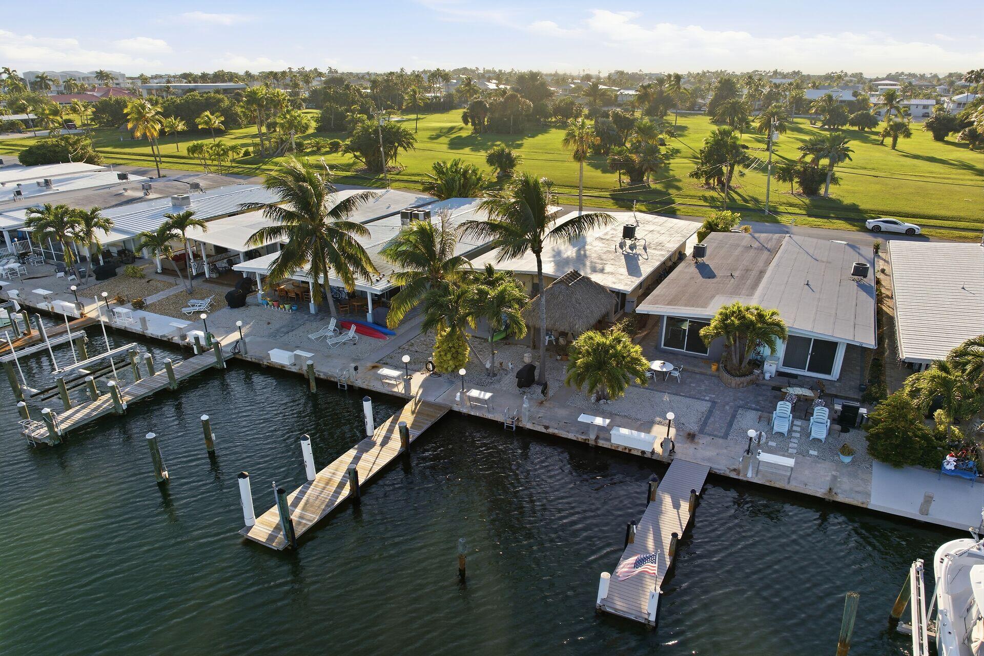 26 7th Street Key Colony Beach, FL 33051 - Photo 34 of 37 an aerial view of house with yard