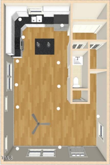 616 Belt Street Durham, NC 27701 - Photo 22 of 29 Downstairs