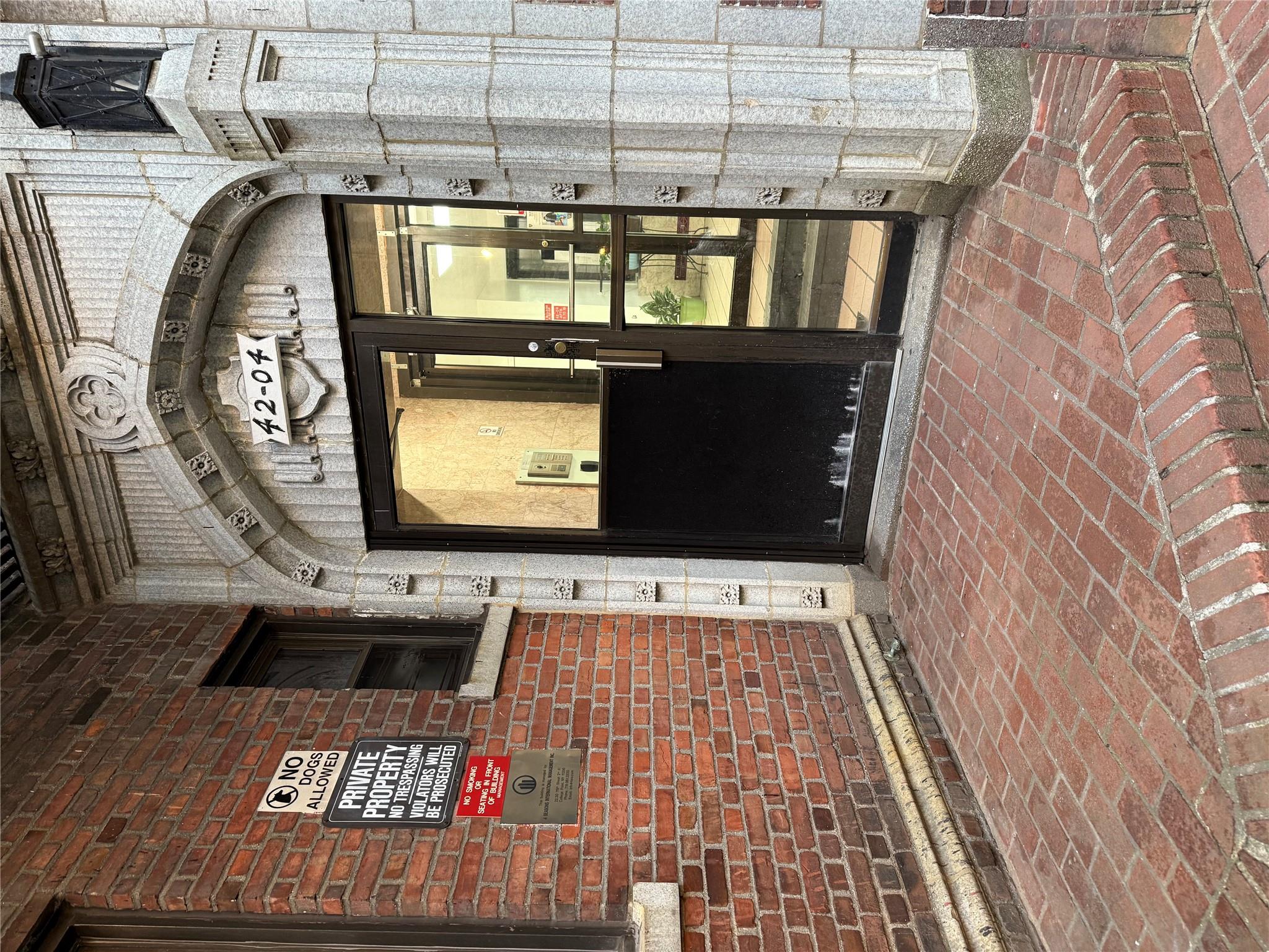 View of entrance to property