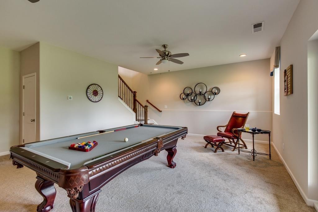 53 Saddle Ridge Mount Mount Juliet, TN 37122 - Photo 22 of 23 a room with furniture pool table and ceiling fan