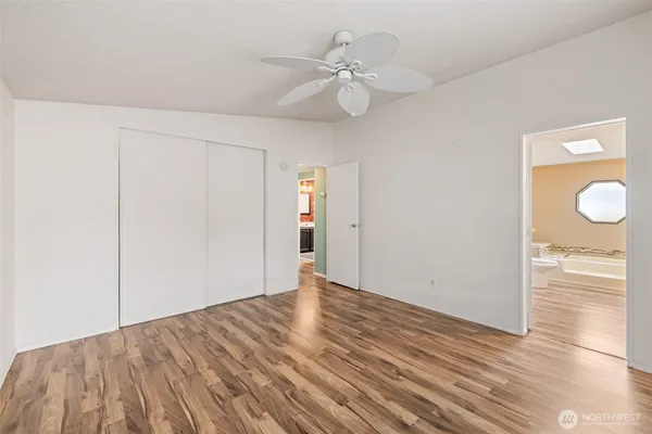 wooden floor in an empty room