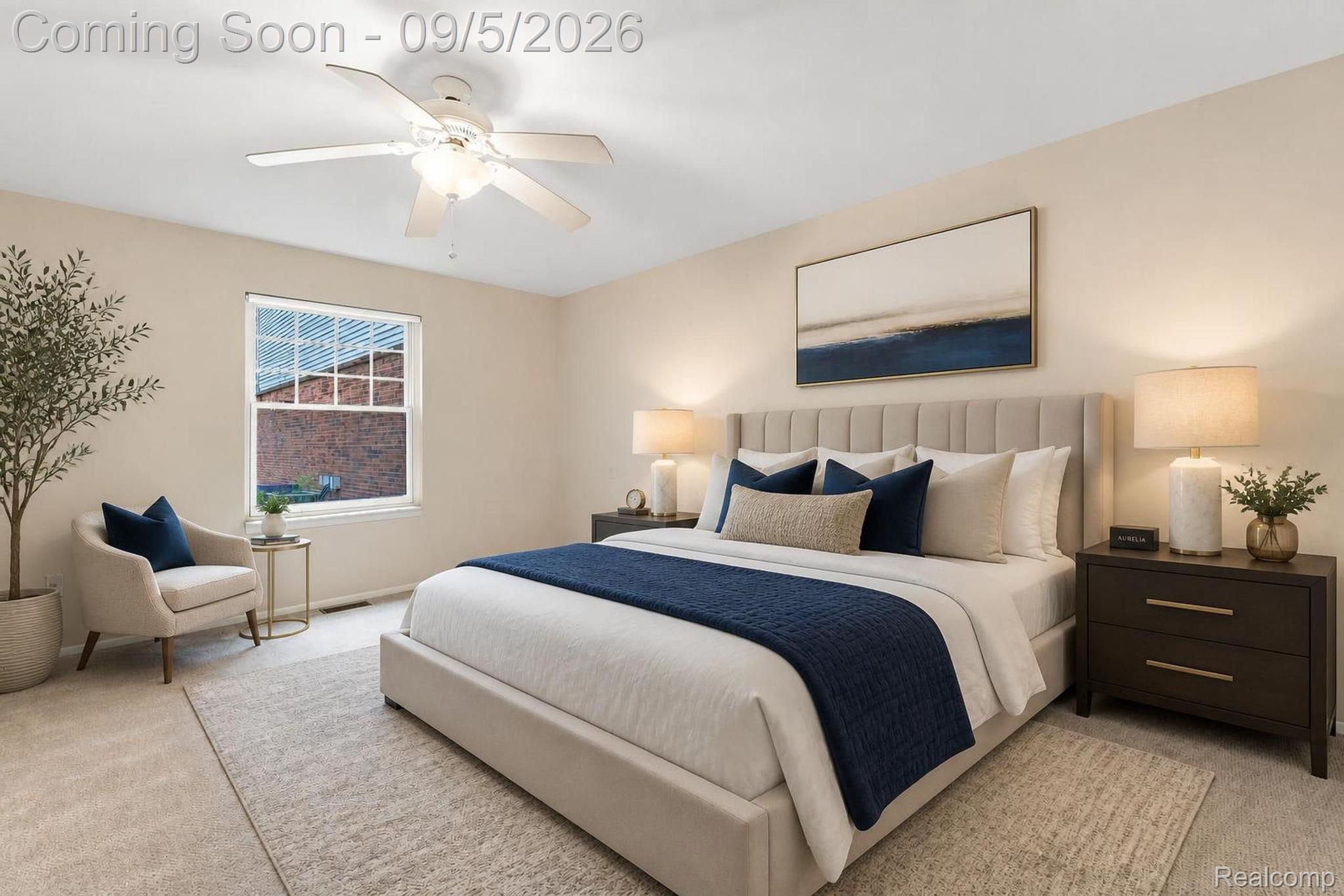 29690 Pine Ridge Circle Farmington, MI 48331 - Photo 18 of 32 Neutral-toned walls complement plush carpeting