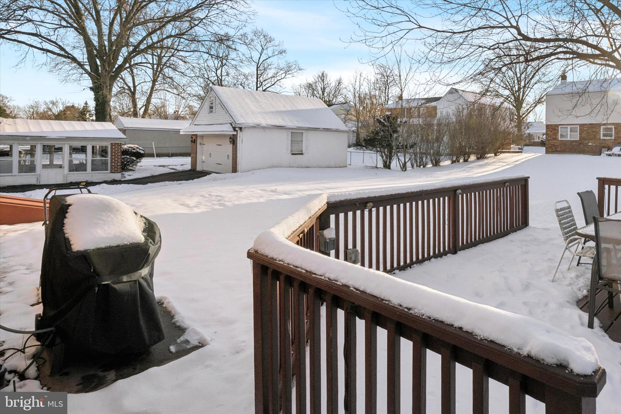 725 Springdell Road King of Prussia, PA 19406 - Photo 5 of 29 a view of balcony with wooden floor and seating
