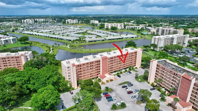 a city view with tall buildings