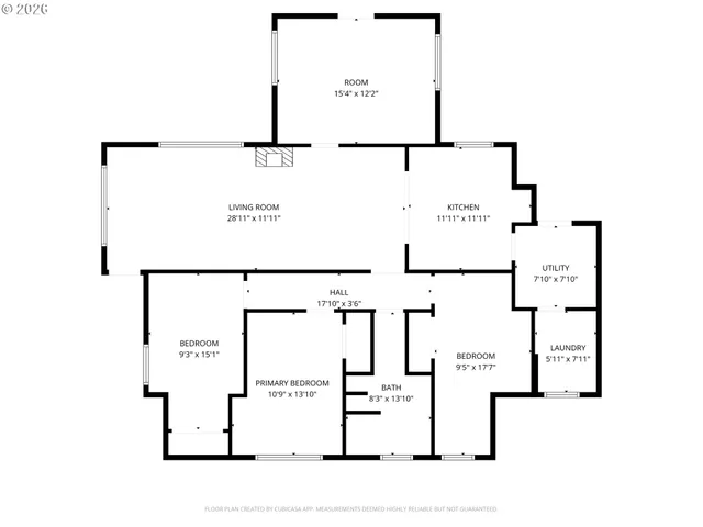 a picture of a floor plan