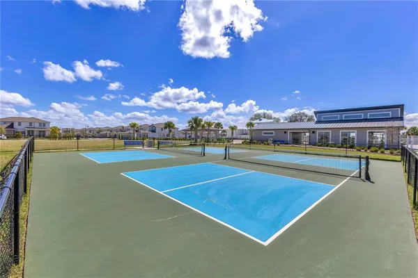 a view of a tennis court