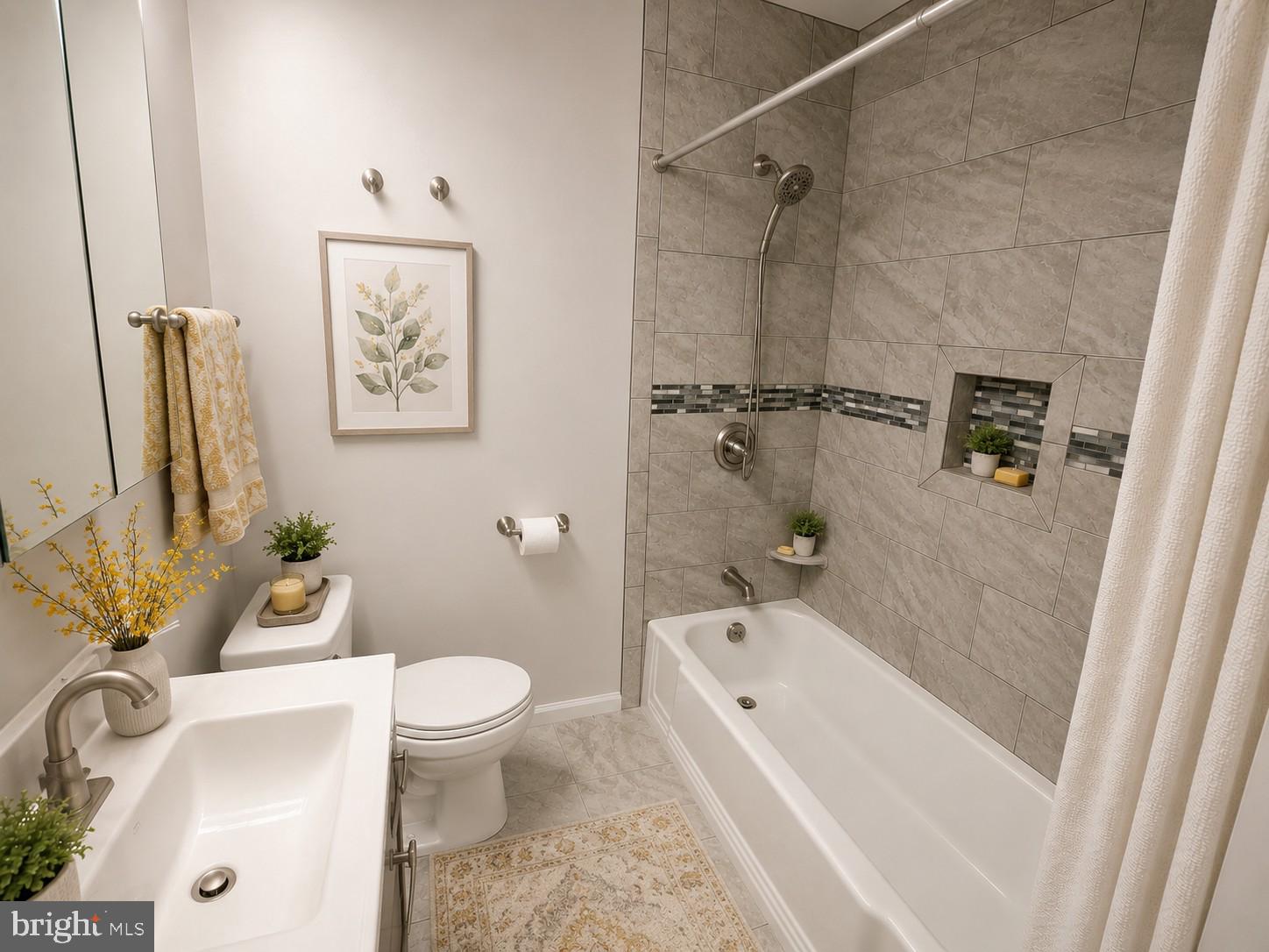 12658 Scaggsville Road Highland, MD 20777 - Photo 3 of 13 a bathroom with a sink a toilet and shower