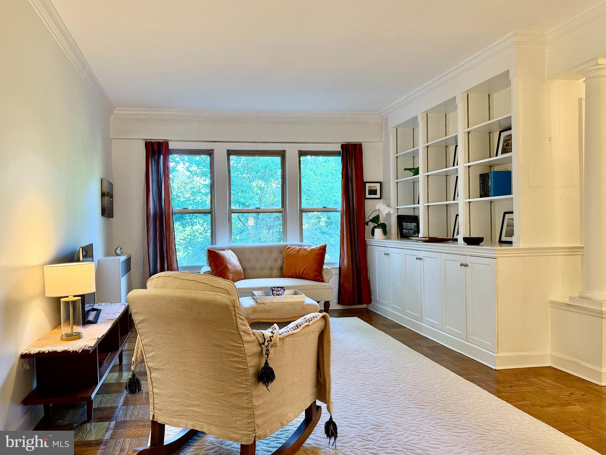 2500 Q Street Northwest, Unit 307 Washington, DC 20007 - Photo 7 of 17 a workspace with furniture and a window