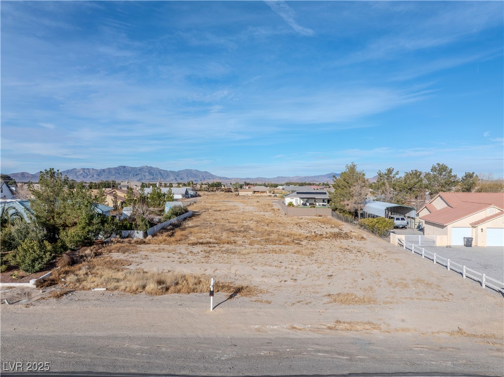 1930 South Blagg Road Pahrump, NV 89048 - Photo 10 of 11 View of yard with a mountain view
