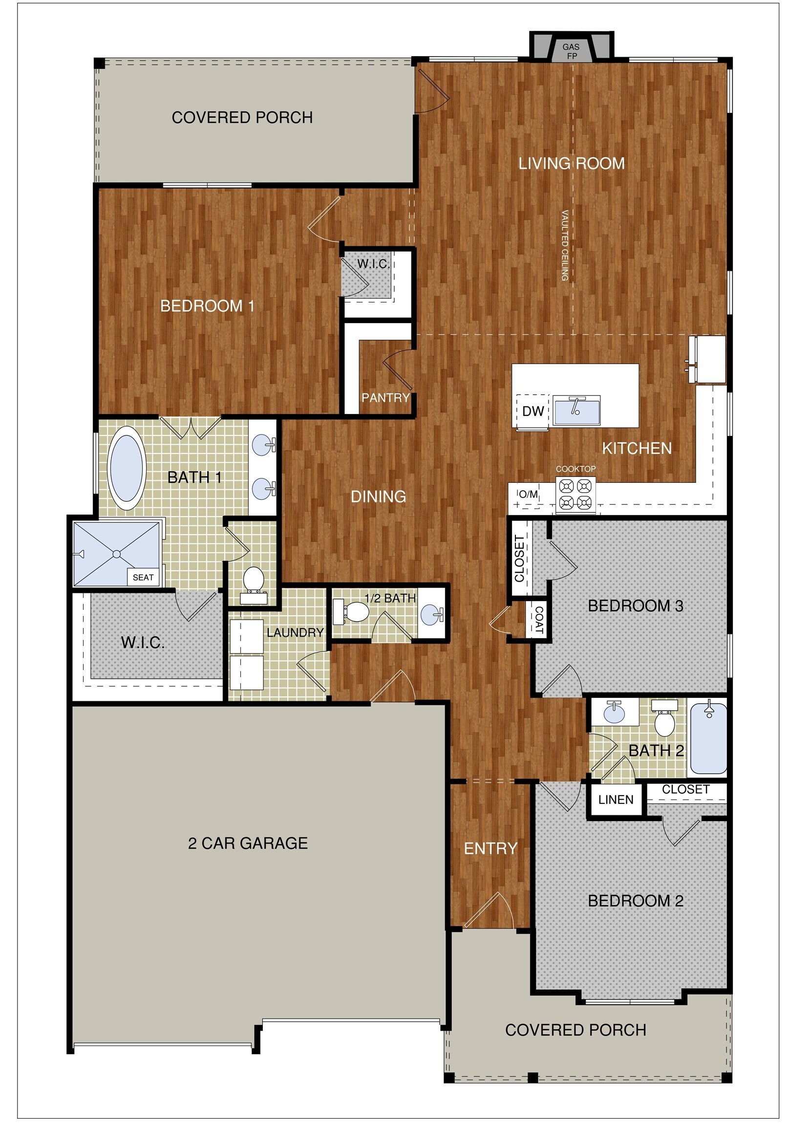27507 Patch Pl Loop Daphne, AL 36526 - Photo 3 of 3 Floor plan