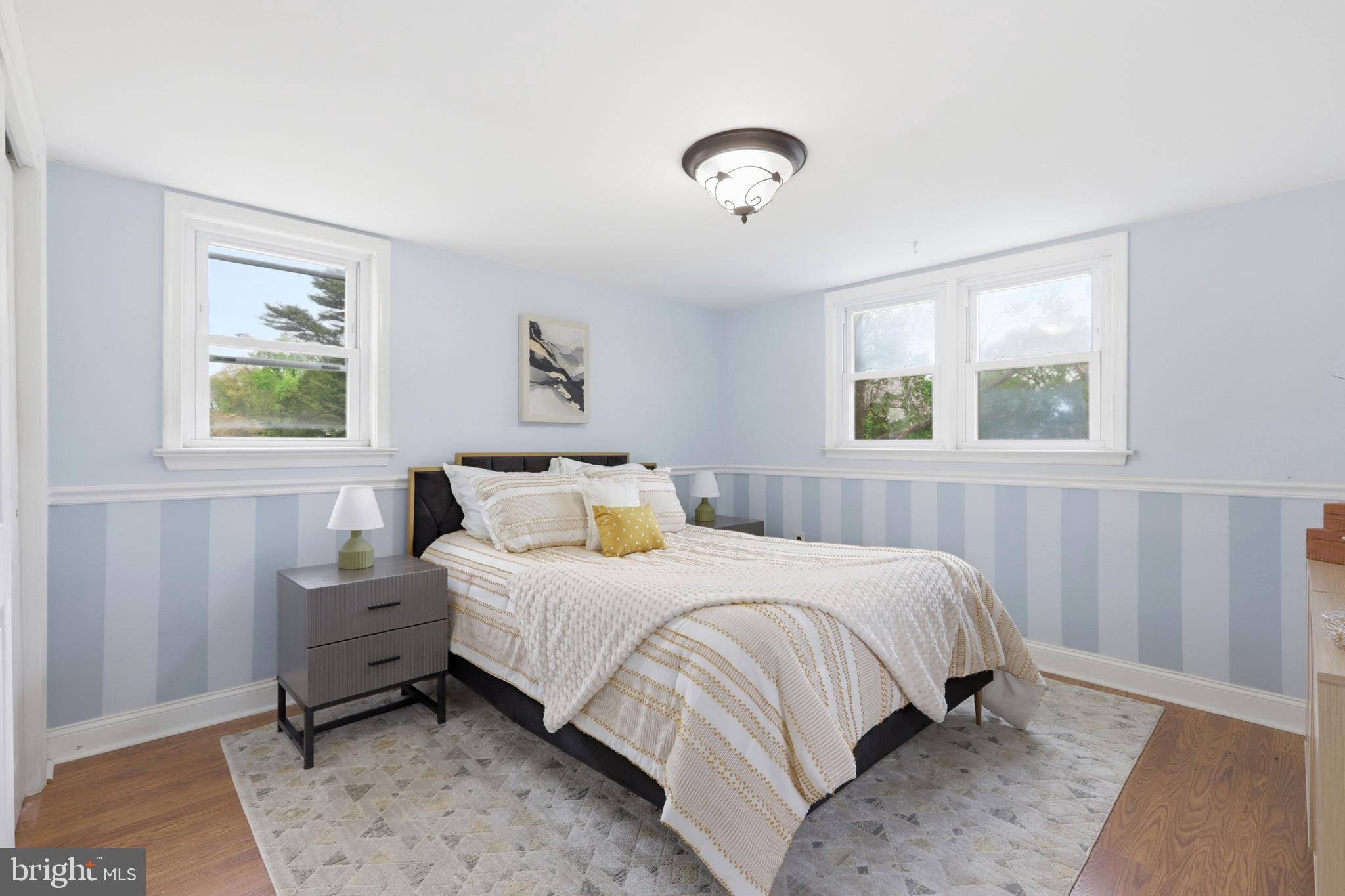 718 Chestnut Avenue Laurel Springs, NJ 08021 - Photo 22 of 49 a bedroom with a bed and a window