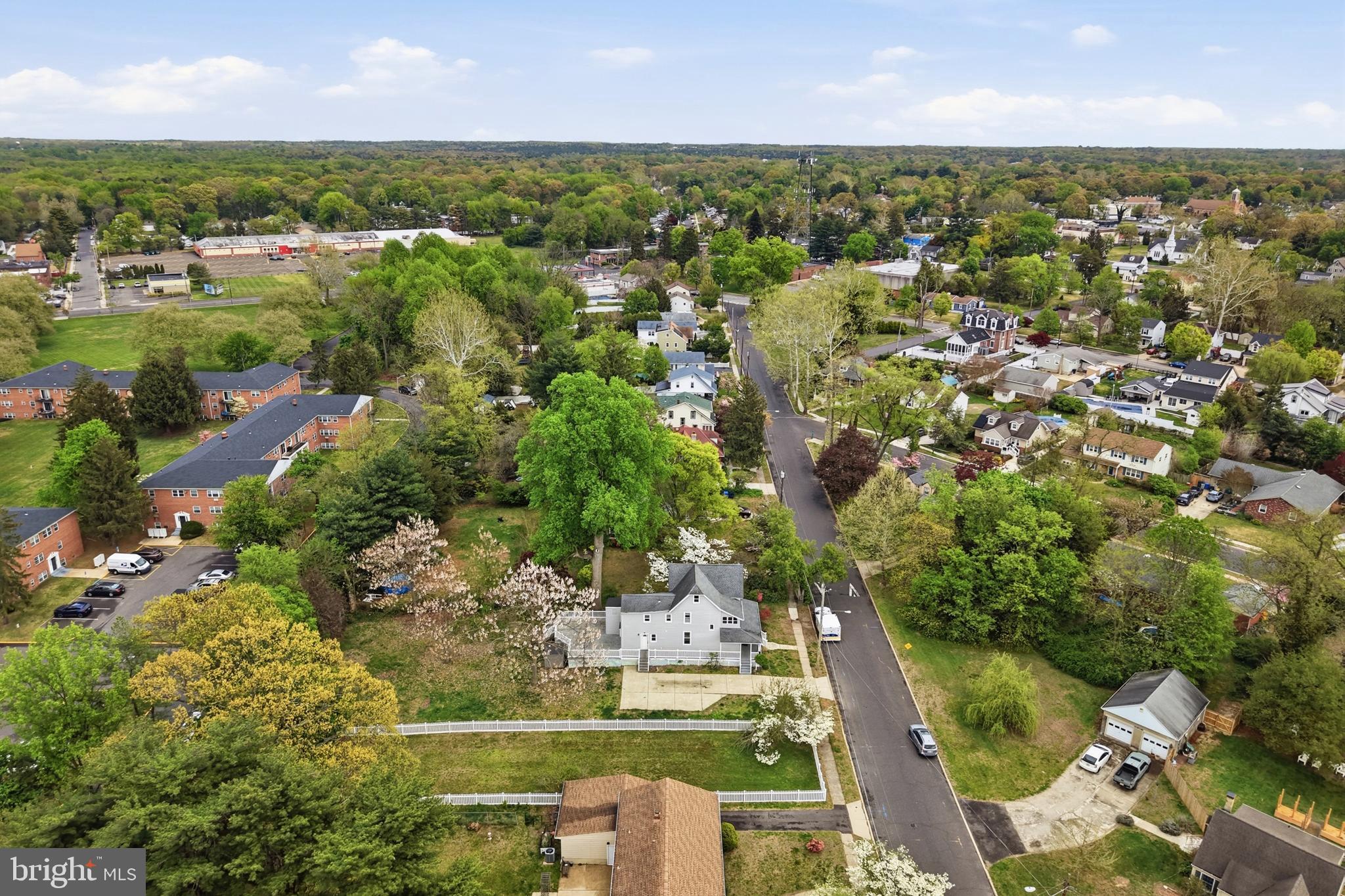 718 Chestnut Avenue Laurel Springs, NJ 08021 - Photo 49 of 49 an aerial view of residential houses with outdoor space and trees