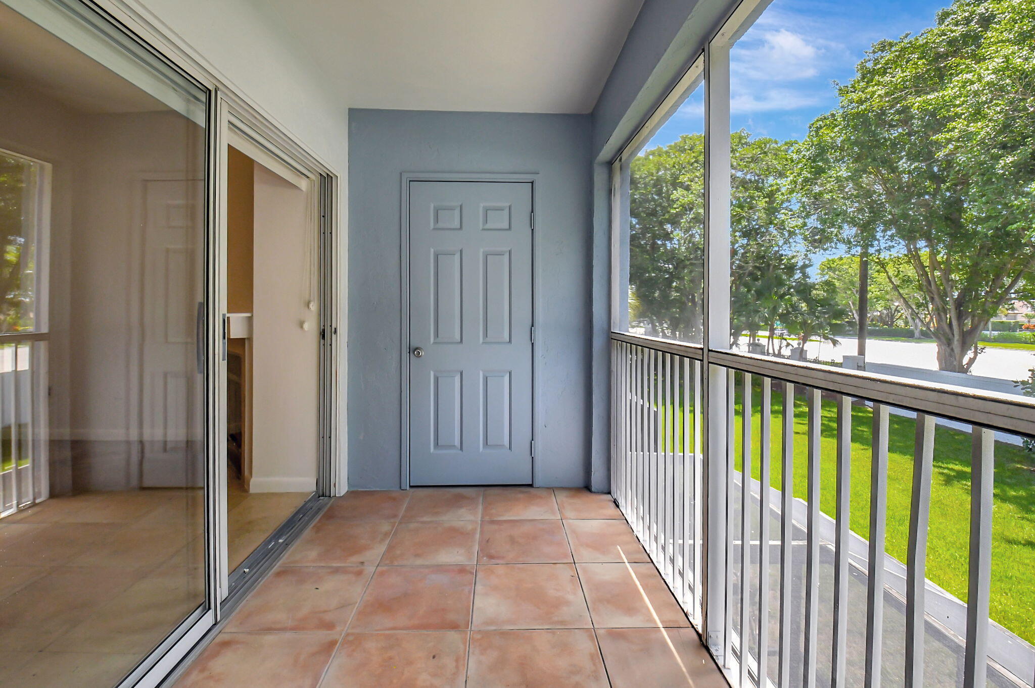 3207 Clint Moore Road, Unit 206 Boca Raton, FL 33496 - Photo 33 of 54 a view of a balcony