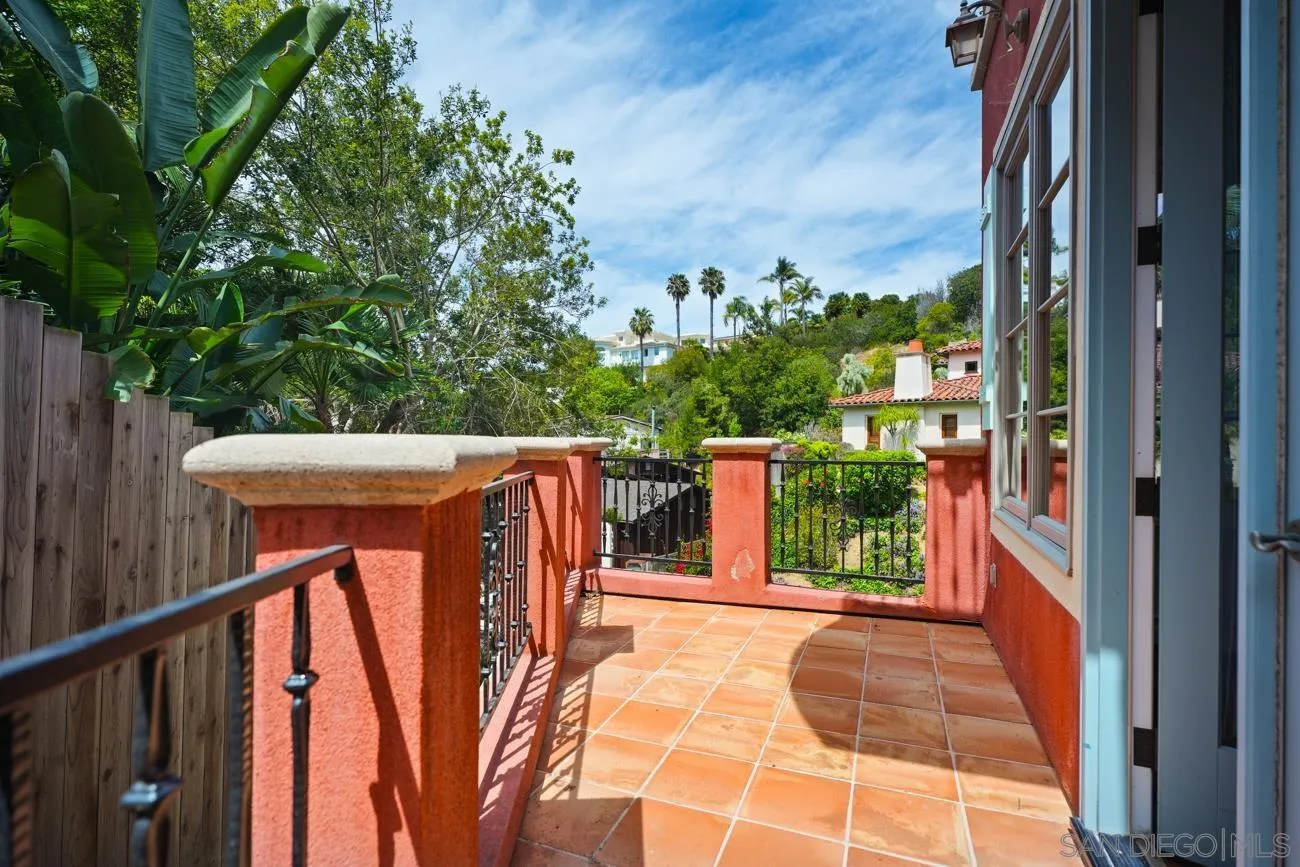 1631 Mimulus Way La Jolla, CA 92037 - Photo 17 of 33 a view of balcony with furniture