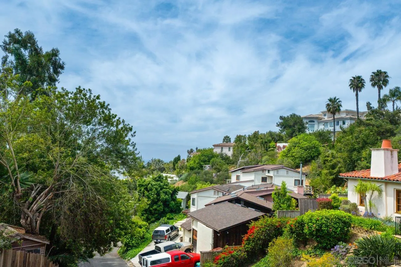 1631 Mimulus Way La Jolla, CA 92037 - Photo 26 of 33 an aerial view of a houses with trees