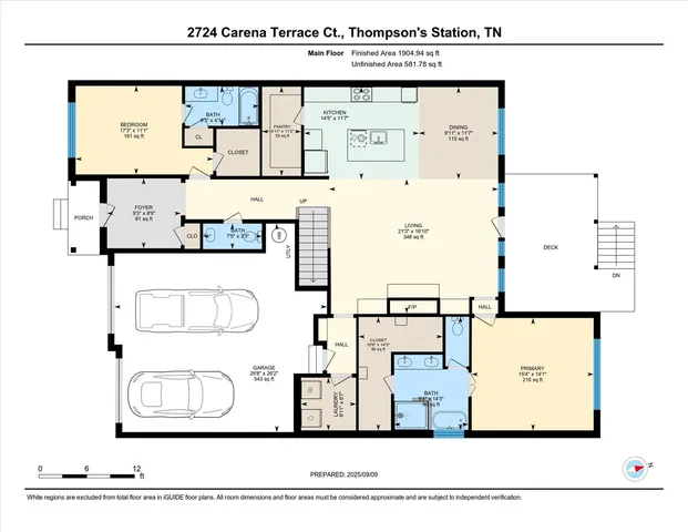 $849,000 | 2724 Carena Terrace, Thompson's Station, TN 37179